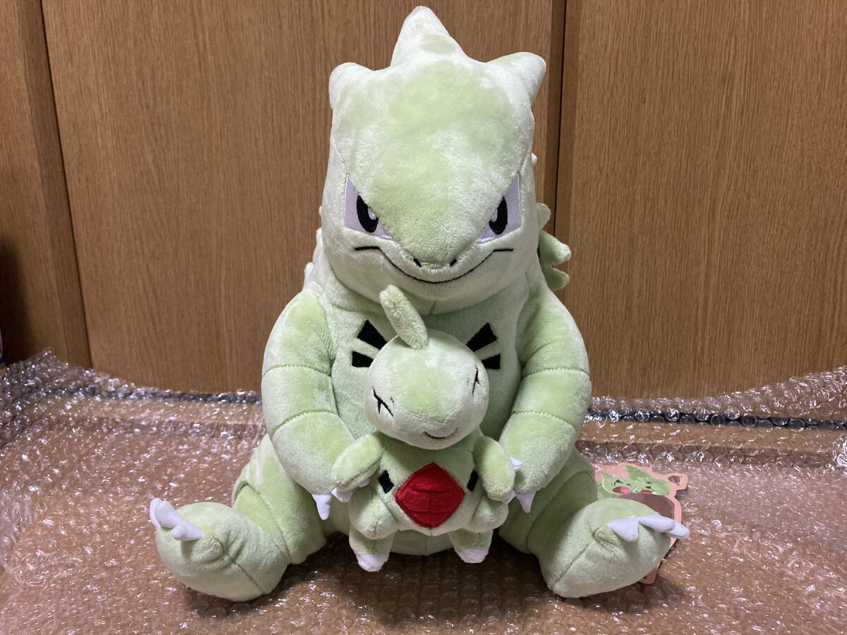 計2体 2019 ポケモン ポケットモンスター TAIKI-BANSEI だっこぬいぐるみ ヨーギラス＆バンギラス ミニリュウ&カイリュー タグ付 大器晩成_画像2