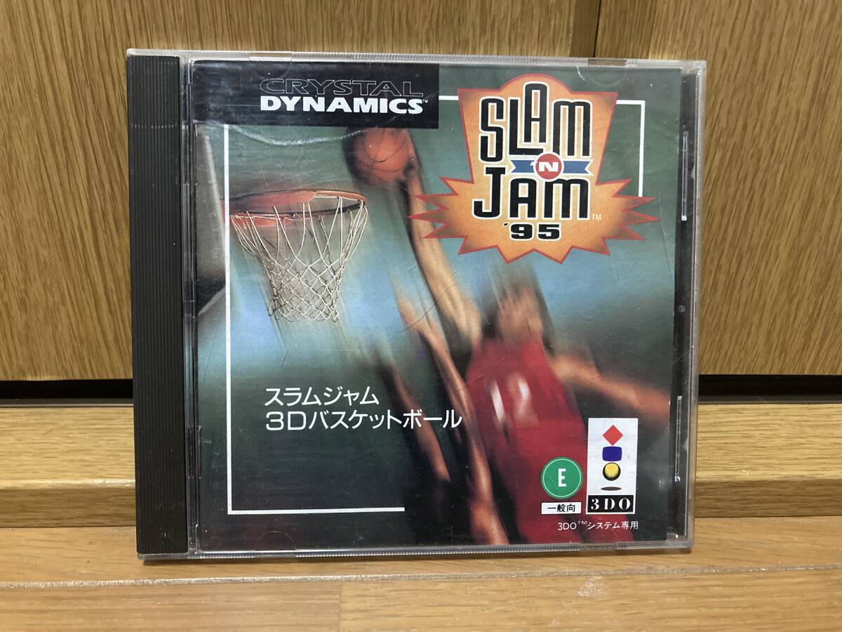 帯付き 3DO SLAM'N JAM '95 スラムジャム 3Dバスケットボール_画像2