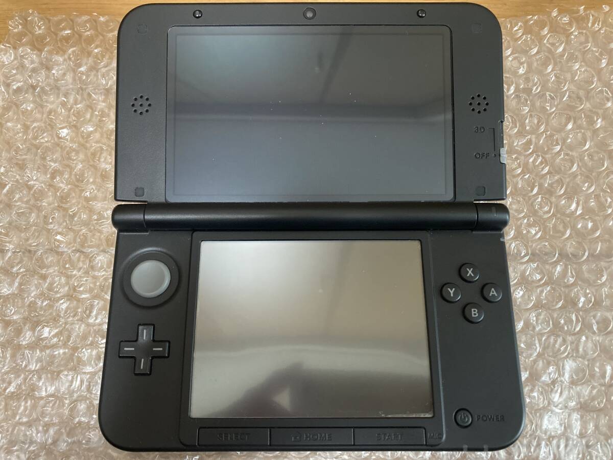 ニンテンドー 3DS LL 本体 ブラック 保護フィルム付き 純正 ACアダプター セットの画像8