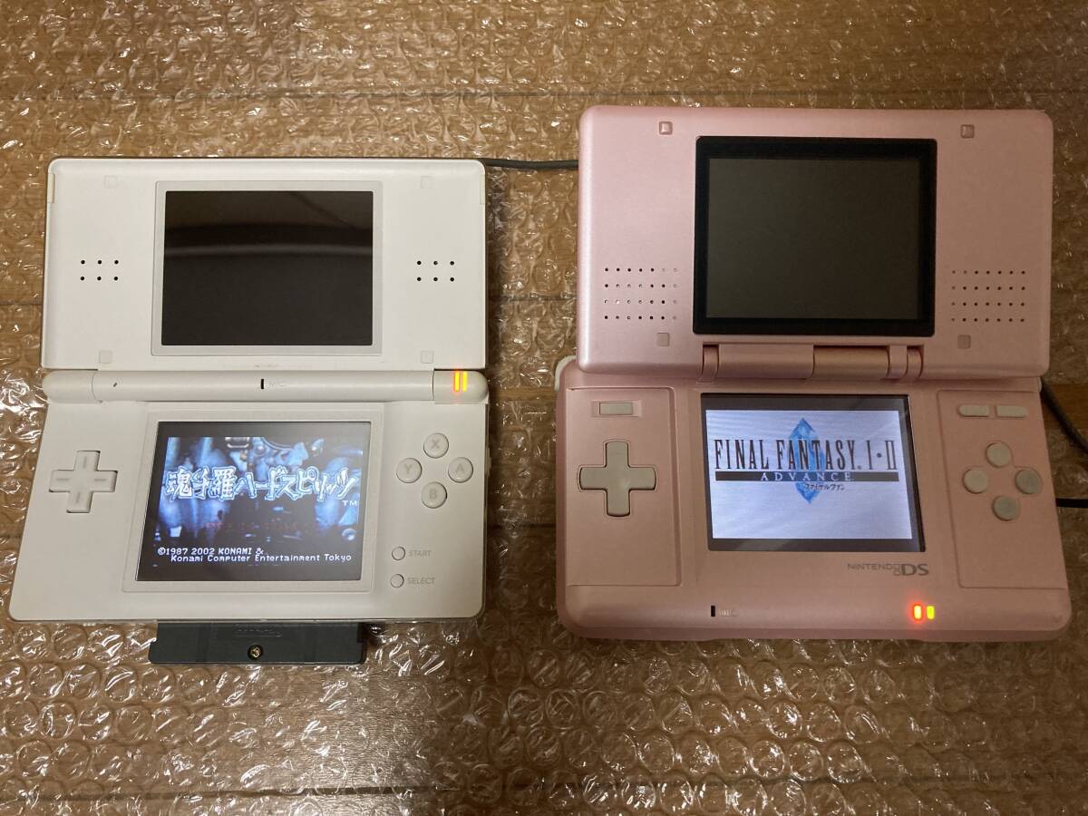 8台セット 任天堂 ニンテンドー DSi 本体 ホワイト ブラック 初代 DS 本体 キャンディピンク DS Lite 本体 ホワイトの画像10