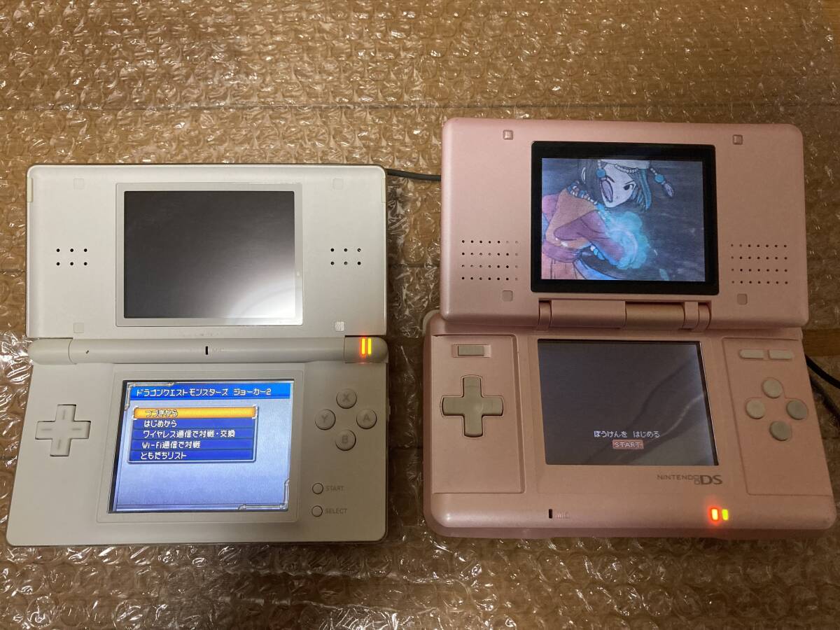 8台セット 任天堂 ニンテンドー DSi 本体 ホワイト ブラック 初代 DS 本体 キャンディピンク DS Lite 本体 ホワイトの画像9