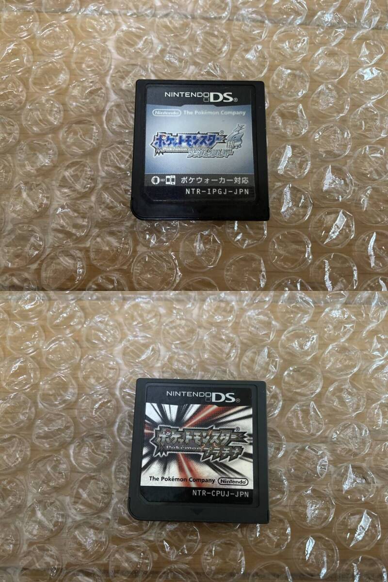 ニンテンドー DS ポケットモンスター ソウルシルバー プラチナ 2本セット_画像1