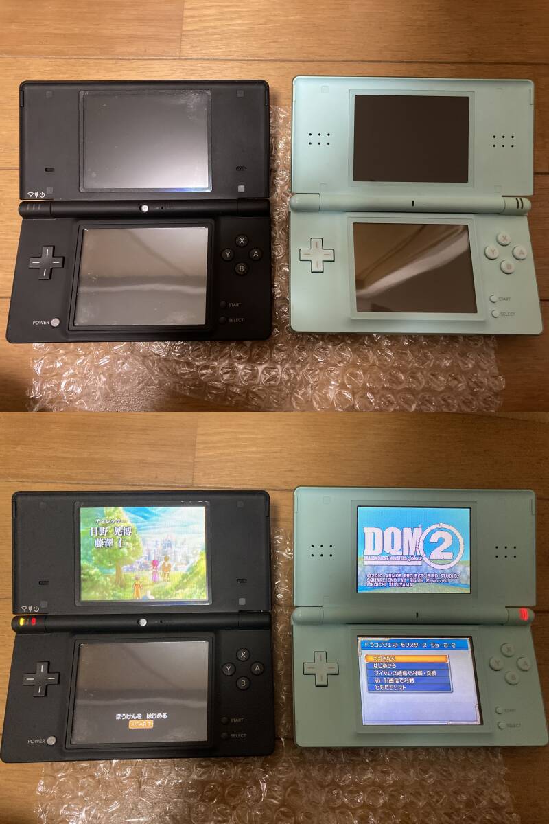 8台セット 任天堂 ニンテンドー DSi 本体 ホワイト ブラック 初代 DS 本体 キャンディピンク DS Lite 本体 ホワイトの画像8