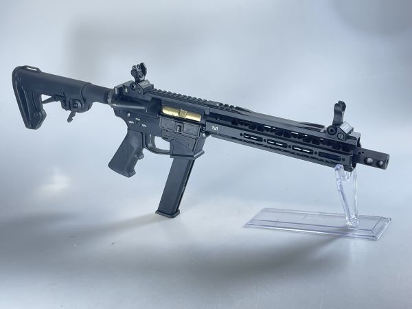 [ reverse side SSS]KingArms made TWS 9mm gas blowback SMG 10 -inch BKg lock magazine use possibility day main specification 9.AR* inspection M4A1 G17 G18