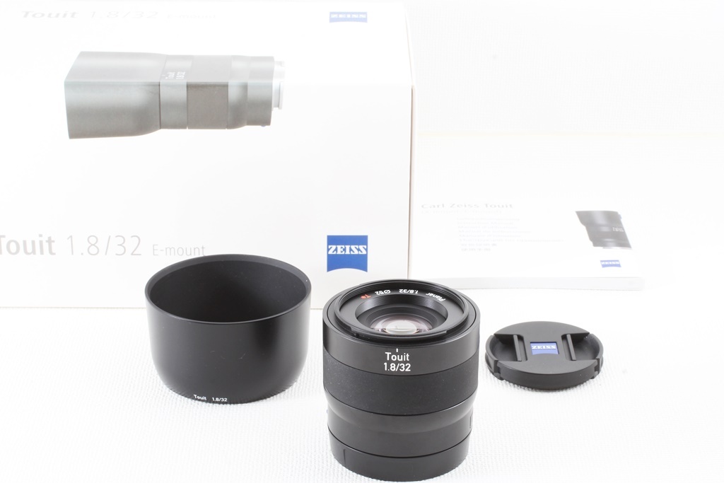 極上品◆Carl Zeiss カールツァイス Touit 32mm F1.8 SONY E ソニー◆単焦点/元箱,A704