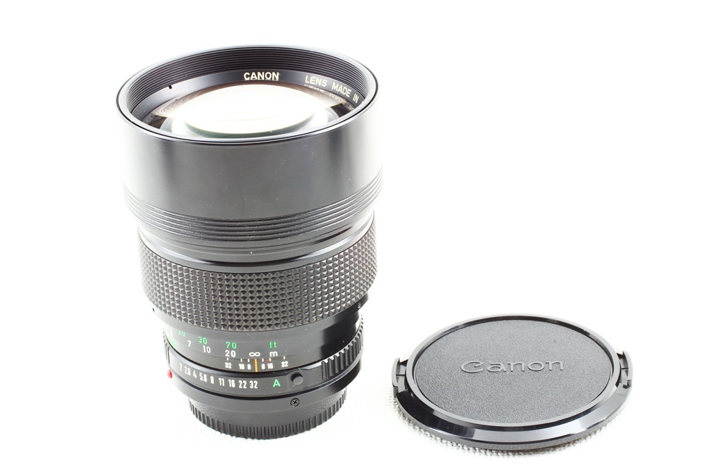 極上品◆Canonキヤノン New FD 135mm F2◆希少な中望遠単焦点レンズ/A869_お早めにどうぞ！