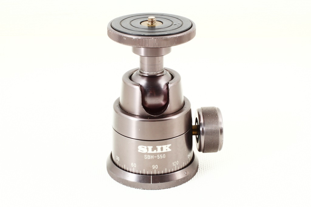 極上品◆SLIK スリック SBH-550 GM 大型自由雲台◆A1263