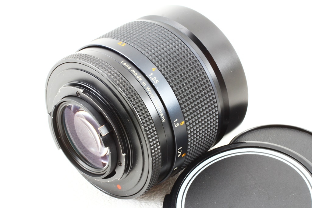 外観極上品◆CONTAX コンタックス Planar プラナー T* 85mm F1.4 AEG◆大口径レンズ/A2112_マウント側もご覧の通りの状態です！