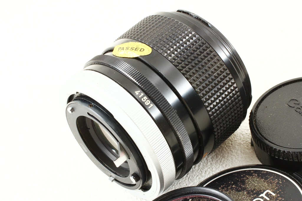 ジャンク品◆Canon キヤノン FD 85mm F1.8 S.S.C.◆単焦点レンズ/A1697_マウント側もご覧の通りの状態です！