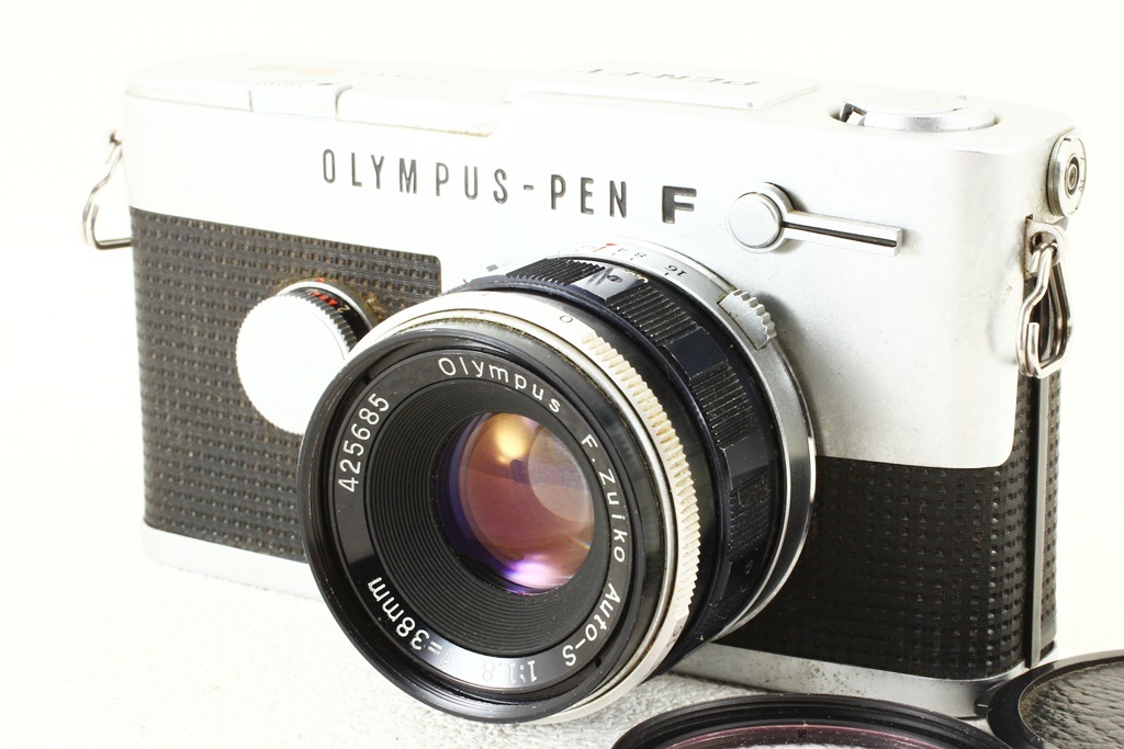 格安品◆OLYMPUS オリンパス PEN-FT F.ZUIKO 38mm F1.8◆フィルムカメラ/A3600_外観、格安品コンディション！