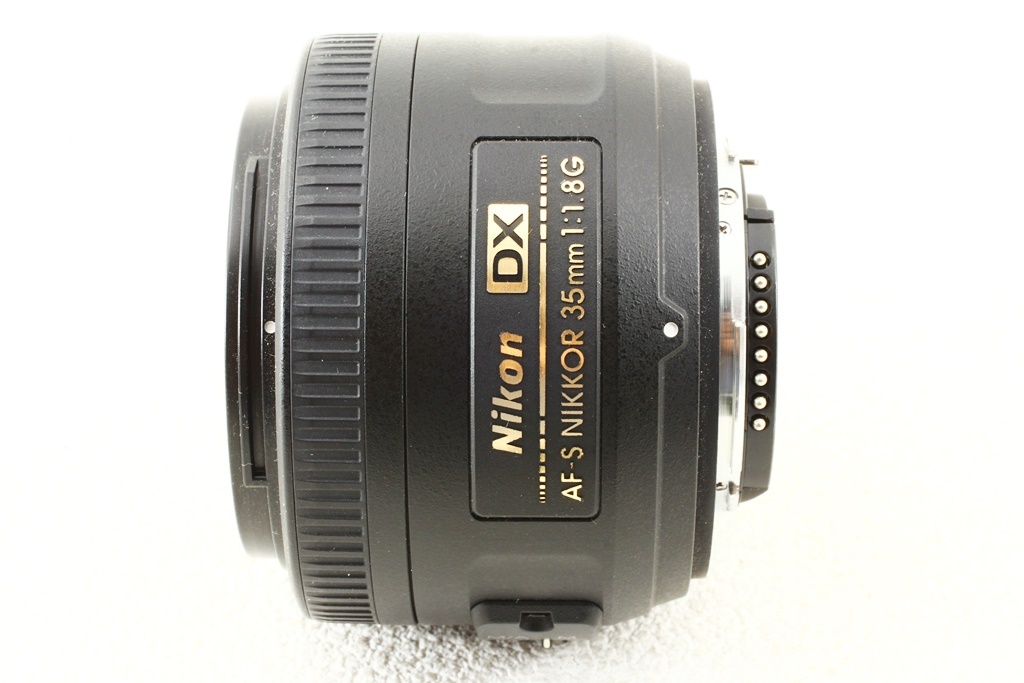 外観美品◆Nikon ニコン AF-S DX NIKKOR 35mm F1.8G◆単焦点レンズ/A4057の画像4