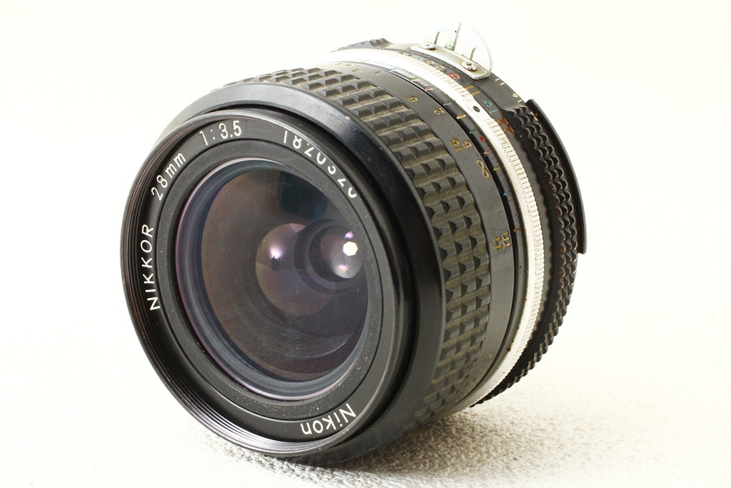 格安品◆Nikon ニコン NIKOMAT FT2 Ai NIKKOR 28/3.5◆一眼レフフィルムカメラ/A4083の画像9