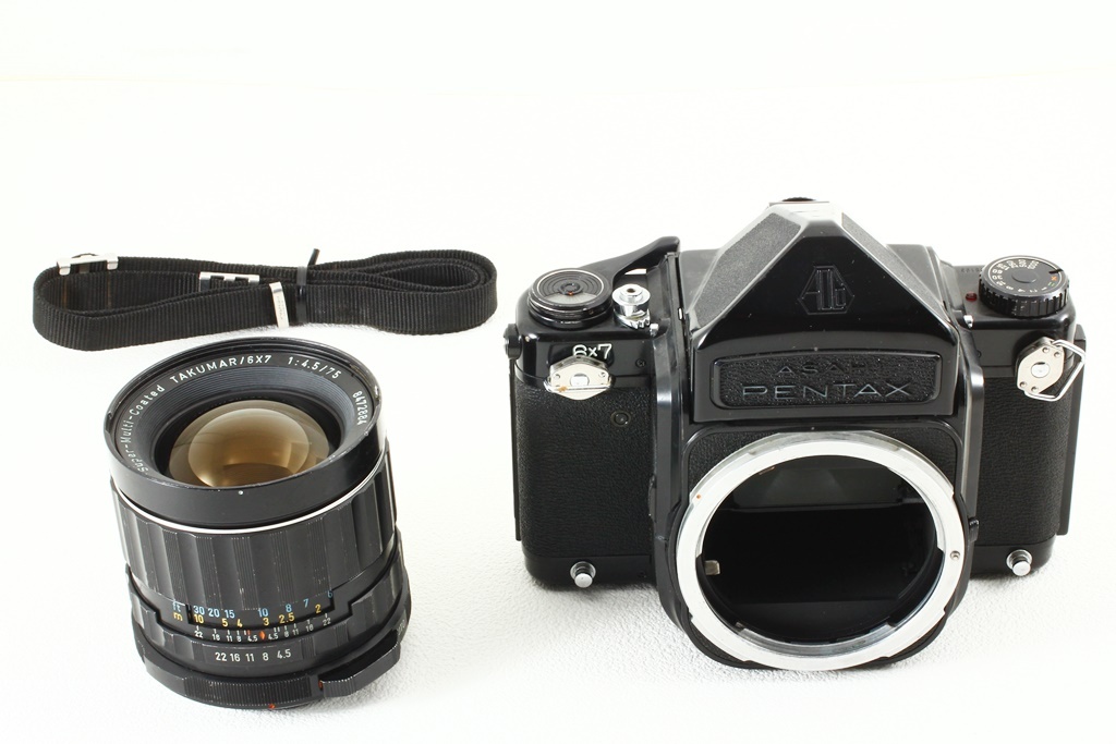 ジャンク品◆ASAHI Pentax ペンタックス 6x7 Takumar 75/4.5◆中判カメラ/A4126_お早めにどうぞ！