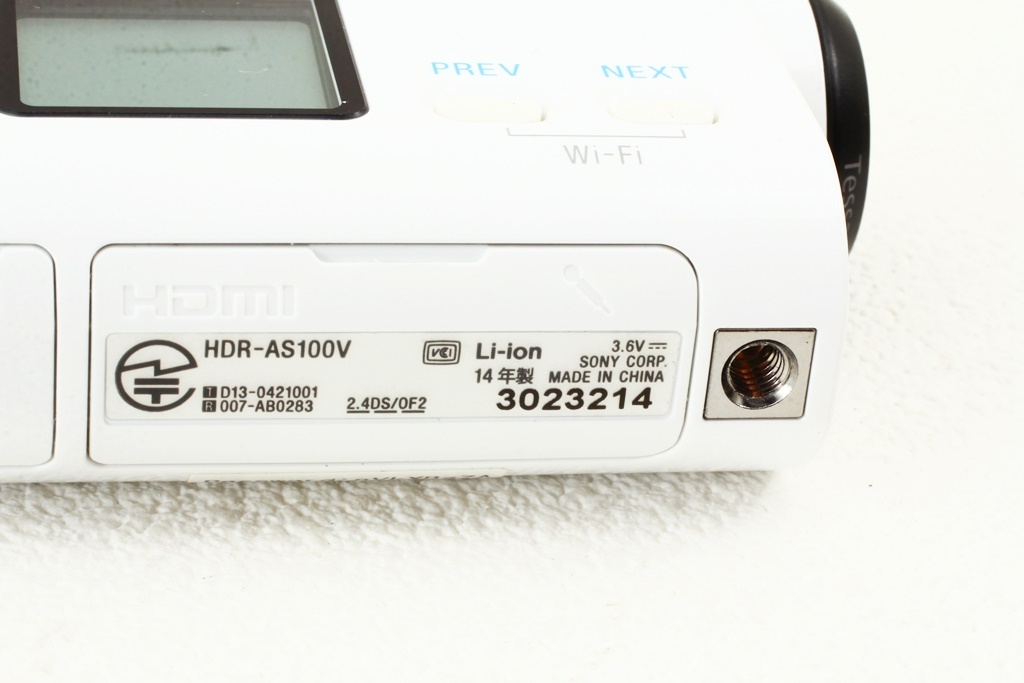 極上品◆Sony ソニー HDR-AS100V アクションカム◆デジタルビデオカメラ/A4154の画像5