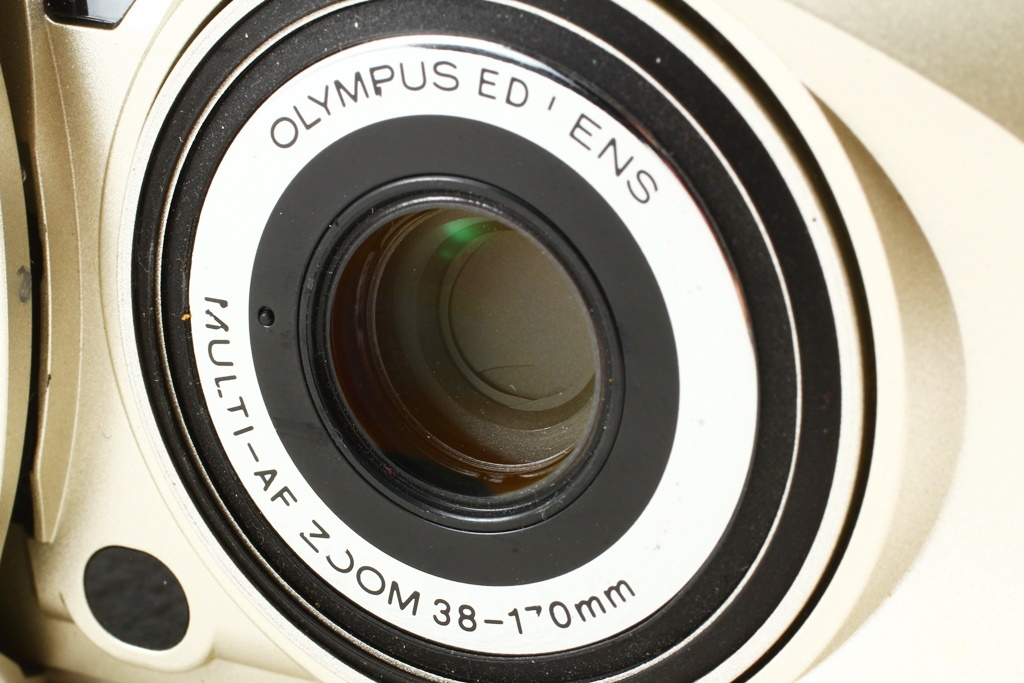 極上品◆OLYMPUS オリンパス μ-Ⅱ 170VF◆コンパクト フィルムカメラ/A4219の画像9