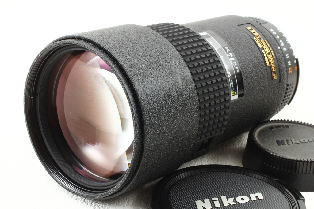 外観極上品◆Nikonニコン AF NIKKOR 180mm F2.8 D ED IF◆望遠レンズ/A4306の画像1