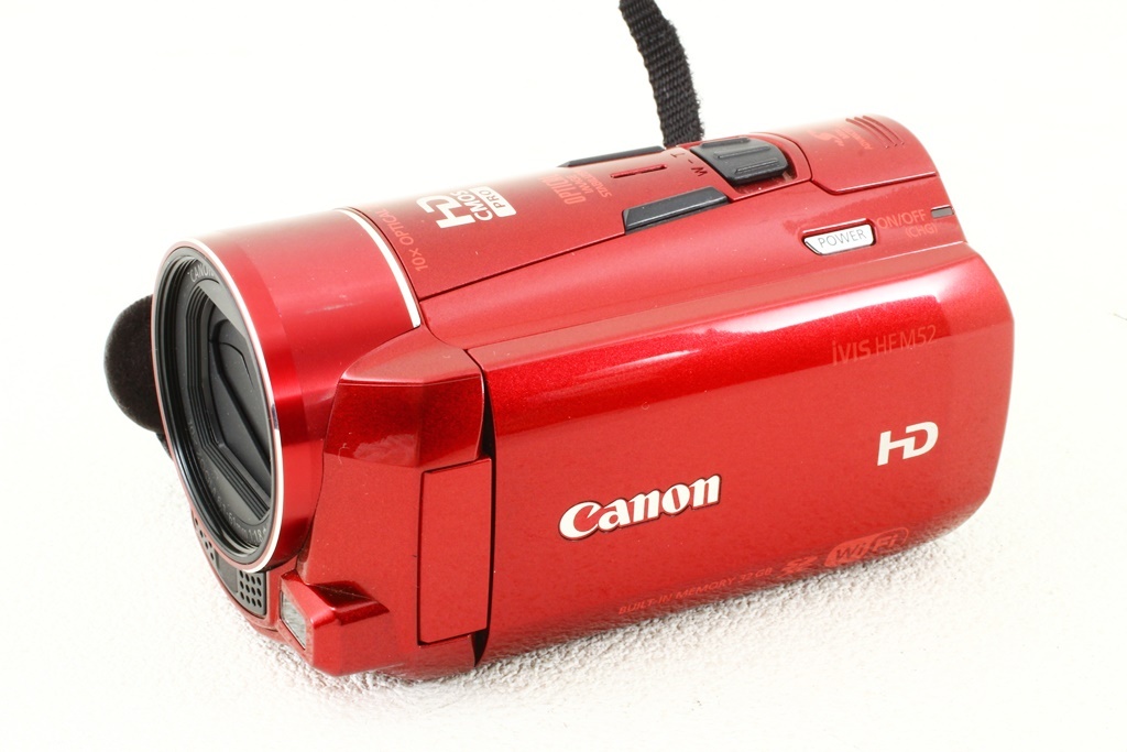 ジャンク品◆Canonキヤノン iVISアイビス HF M52◆デジタルビデオカメラ/A3324の画像4