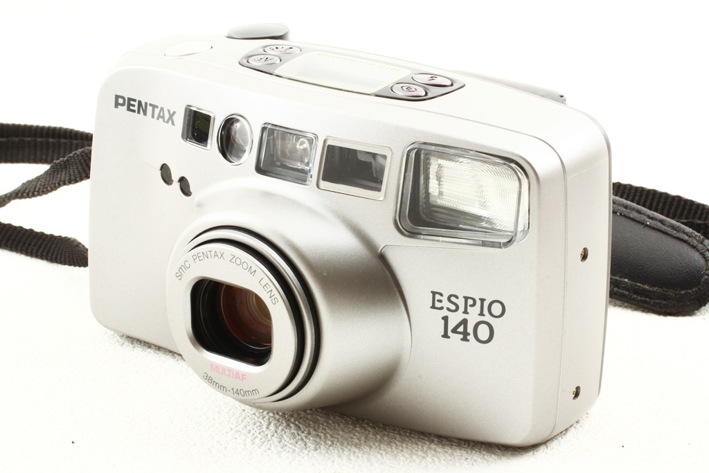 美品◆Pentax ペンタックス ESPIO 140◆コンパクト フィルムカメラ/A4465_外観、光学系共に美品コンディション！