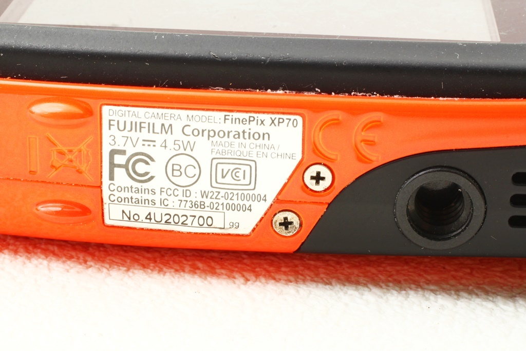 美品◆FUJIFILM フジフィルム FinePix XP70◆コンデジ 1640万画素/A4281の画像7