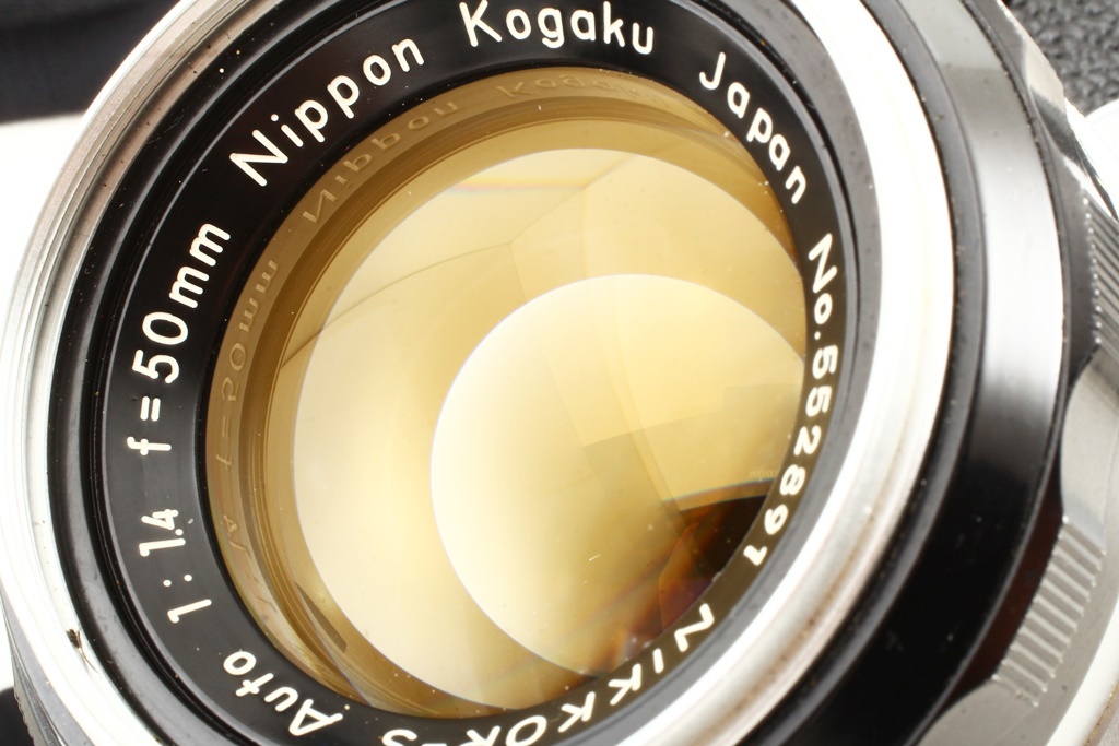 外観極上品◆Nikon ニコン F アイレベル NIKKOR-S Auto 50/1.4◆一眼レフフィルムカメラ/A4352の画像9