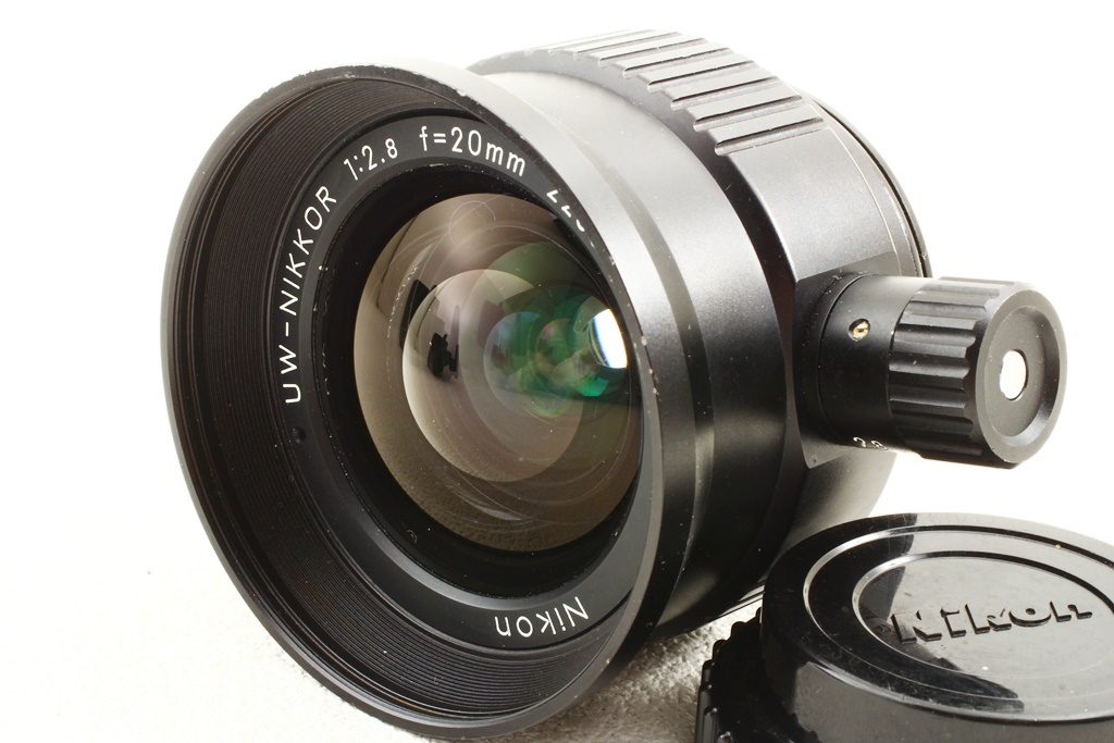 極上品◆Nikon ニコン UW Nikkor 20mm F2.8◆広角レンズ ニコノス用/A4357_外観、光学系共に極上品コンディション！