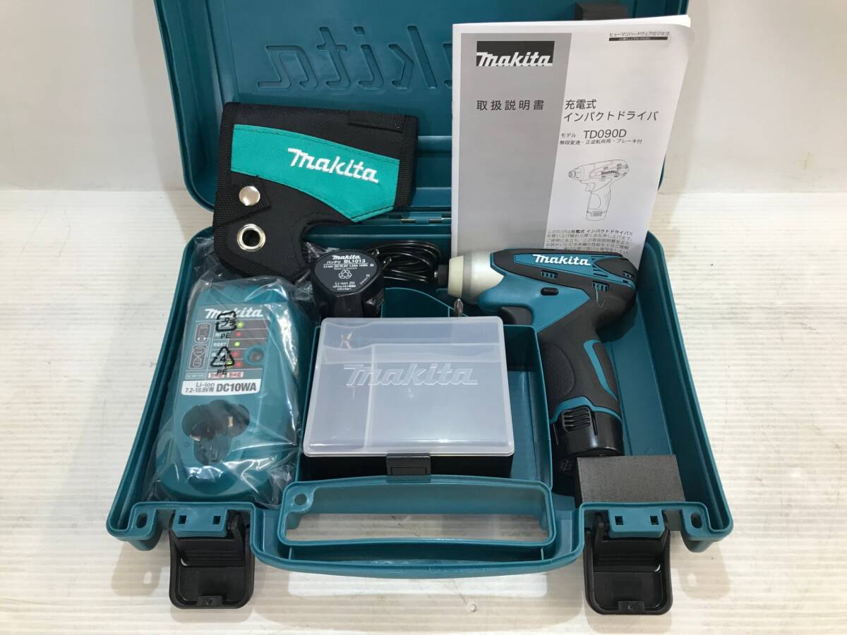 【未使用品】makita 10.8V充電式インパクトドライバ TD090DWX / ITFZEDKW19KU_画像1