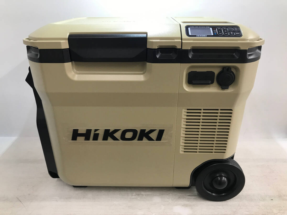 【未使用品】HiKOKI 14.4V/18Vコードレス冷温庫 UL18DC(WMB) / ITR5LN067EFC_画像1