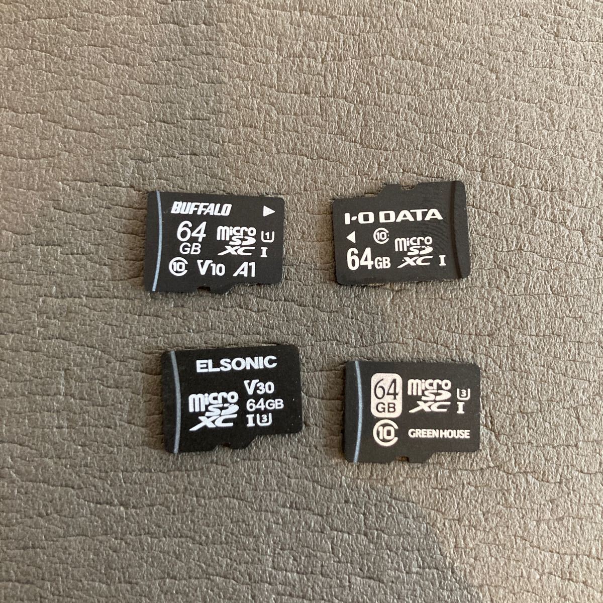 ニンテンドースイッチ 64GB micro SD マイクロSDカード 高速　microSDカード 64GB 4個セット