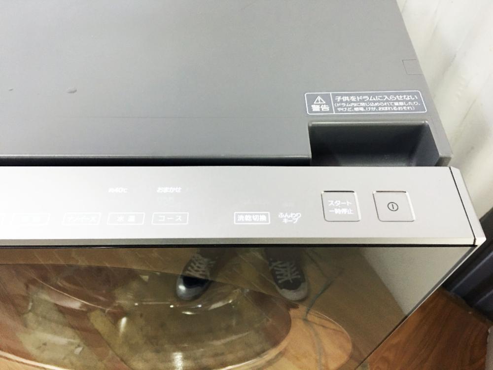 ★地域限定送料無料★極上超美品 中古★Panasonic 10kg 温水泡洗浄のコース充実!!パワフル滝すすぎ!!ドラム式洗濯乾燥機【NA-VG2300L】D75Xの画像5