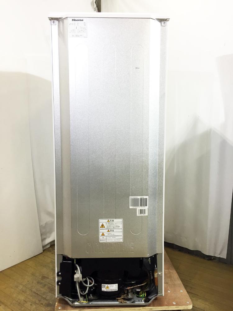 ◆送料無料★ 中古★Hisense☆150L☆2ドア冷蔵庫☆右開き☆省エネで奥も明るいLED照明!!☆自動霜取【◆HR-D15A】◆95V_画像9