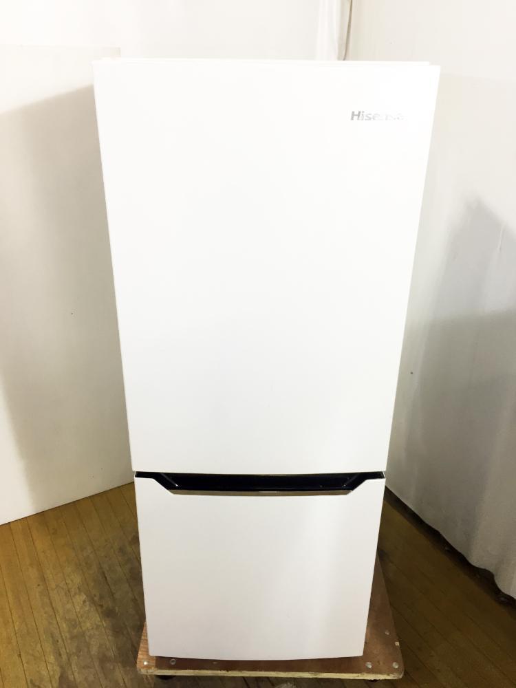 ◆送料無料★ 中古★Hisense☆150L☆2ドア冷蔵庫☆右開き☆省エネで奥も明るいLED照明!!☆自動霜取!!【◆HR-D15A】◆9EHの画像2