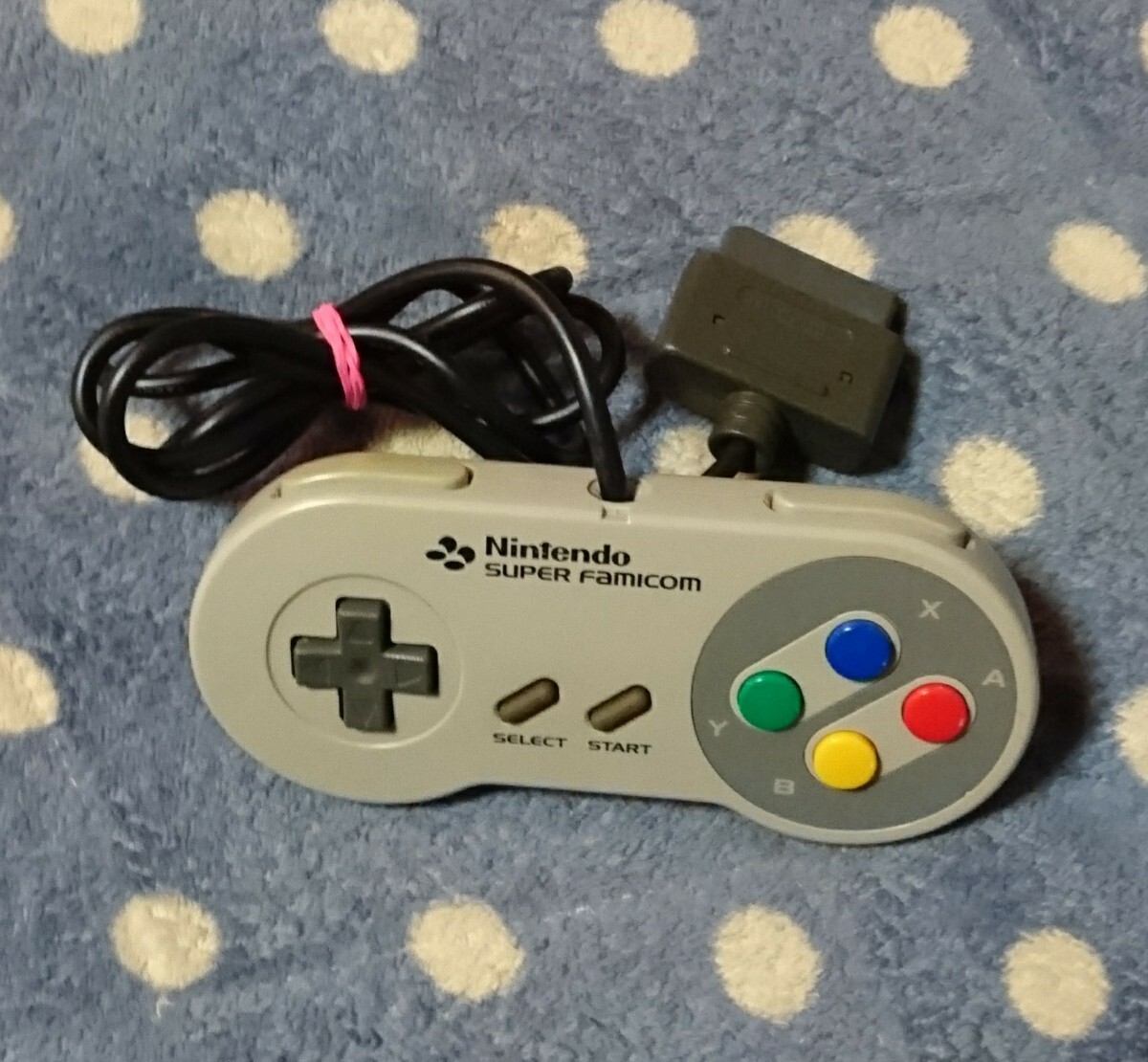 SFC 任天堂 Nintendo スーパーファミコン リモコン 中古 動作確認済み コントローラー ゲーム スーファミ 古いリモコンなのでジャンク!! 