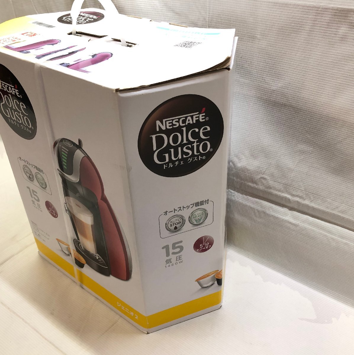 ☆未開封☆ NESCAFE Dolce Gusto ネスカフェ ドルチェ グスト ジェニオ2 プレニアム ワインレッド型番:MD9771-WR ☆未使用品☆[56-0419-N4]の画像6