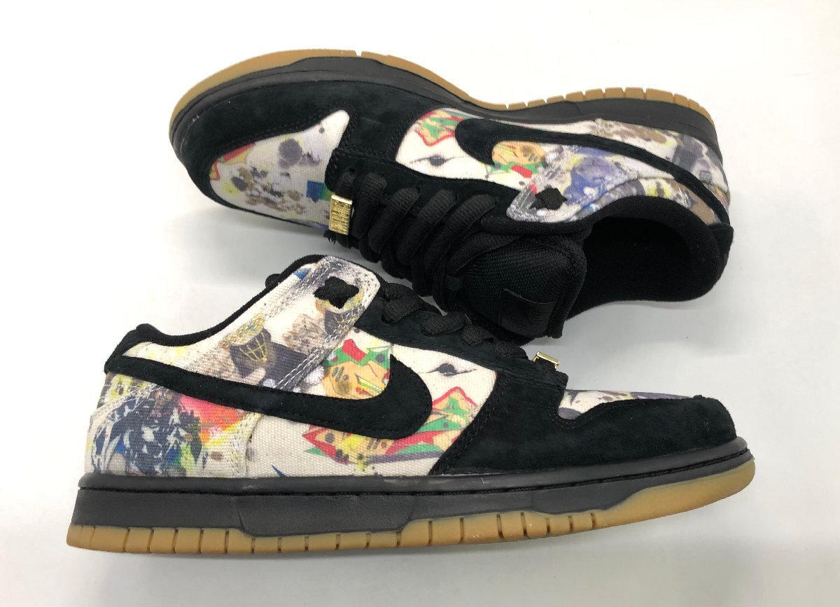 Supreme×NIKE SB DUNK LOW OG QS Rammellzee サイズ:26.5cm 品番:FD8778 001 シュプリーム ナイキ スニーカー ☆良品☆[75-0318-N2]_画像4