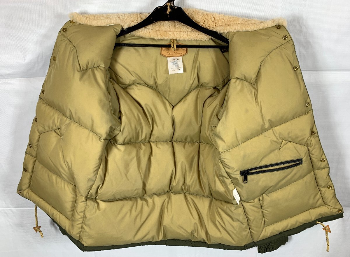 Rocky Mountain ロッキーマウンテン CHRISTY JACKET クリスティ ダウンジャケット サイズ:38 450-422-11☆良品☆[67-0407-O4]の画像9