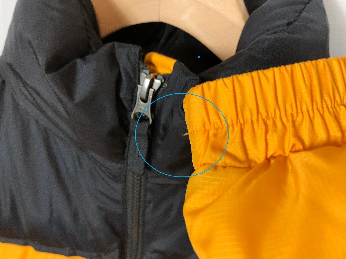 タグ付き THE NORTH FACE ノースフェイス / Nuptse Jacket ヌプシジャケット ND91841 サイズ:M サミットゴールド ☆良品☆[65-0118-N5]の画像7