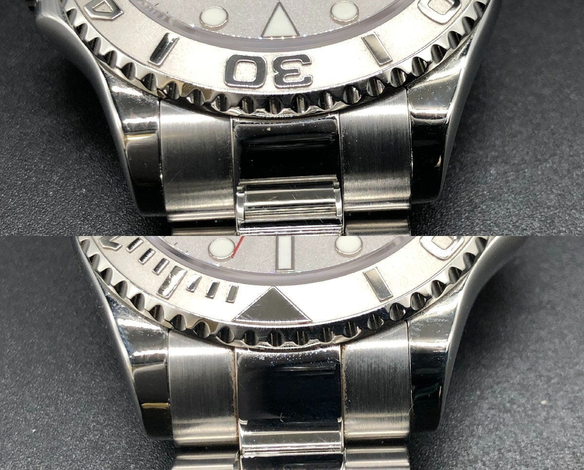 ROLEX ロレックス ヨットマスター 16622 腕時計 自動巻き S/N:Y257671 シルバー文字盤 箱/保証書付属 ☆良品☆[78-1112-O5]の画像2