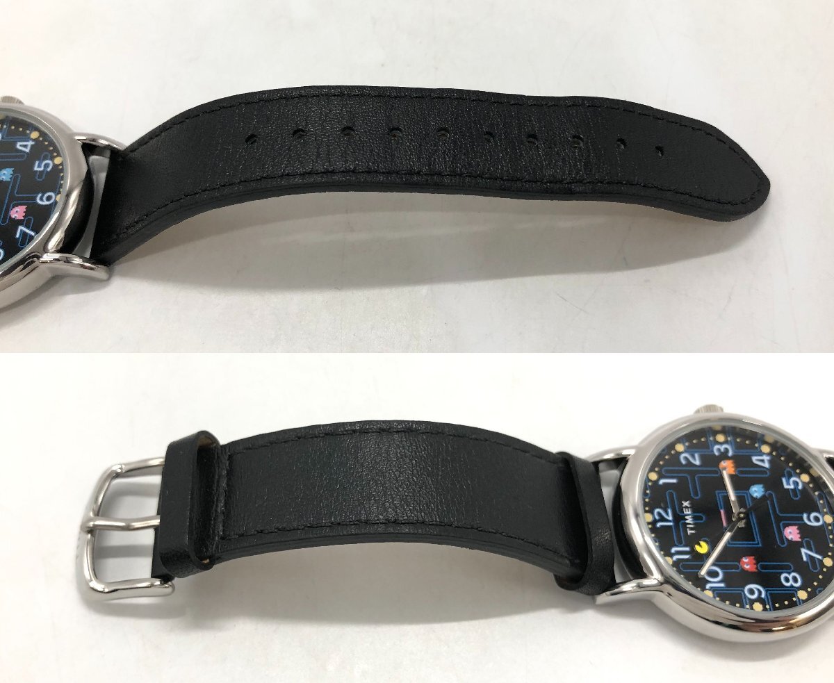 TIMEX× PAC-MAN タイメックス パックマン 品番:TW2V06100 コラボ クォーツ 腕時計 ☆良品☆[77-0405-N2]の画像7