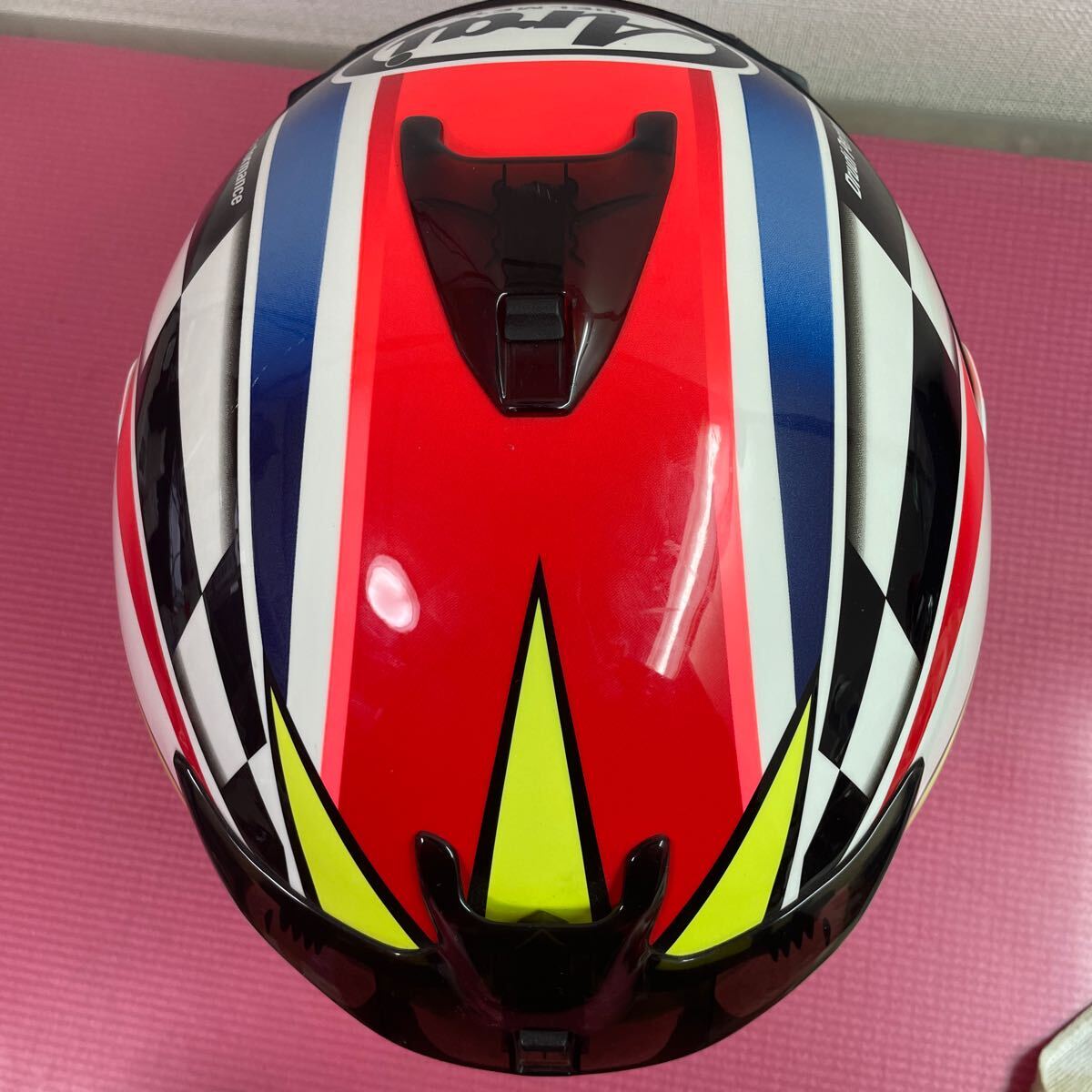 Arai VECTOR SNELL (アライ ベクトル スネル) フルフェイスヘルメットサイズ...XLサイズ (61 62cm) バイク 二輪 オートバイ 現状品の画像6