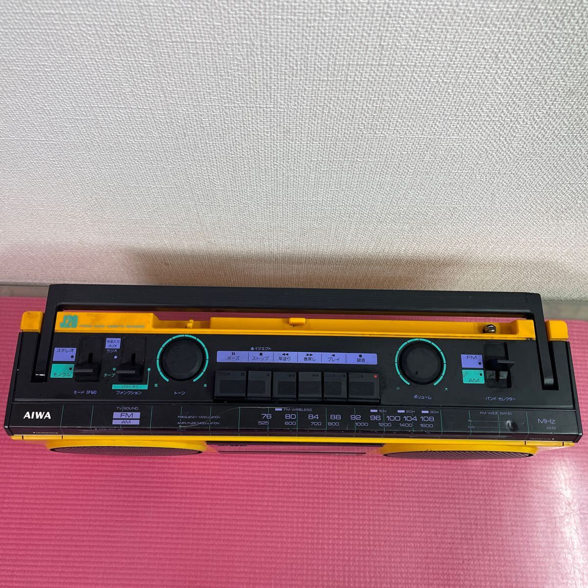 稀少！AIWA CS-J20 ジャンク品の画像4