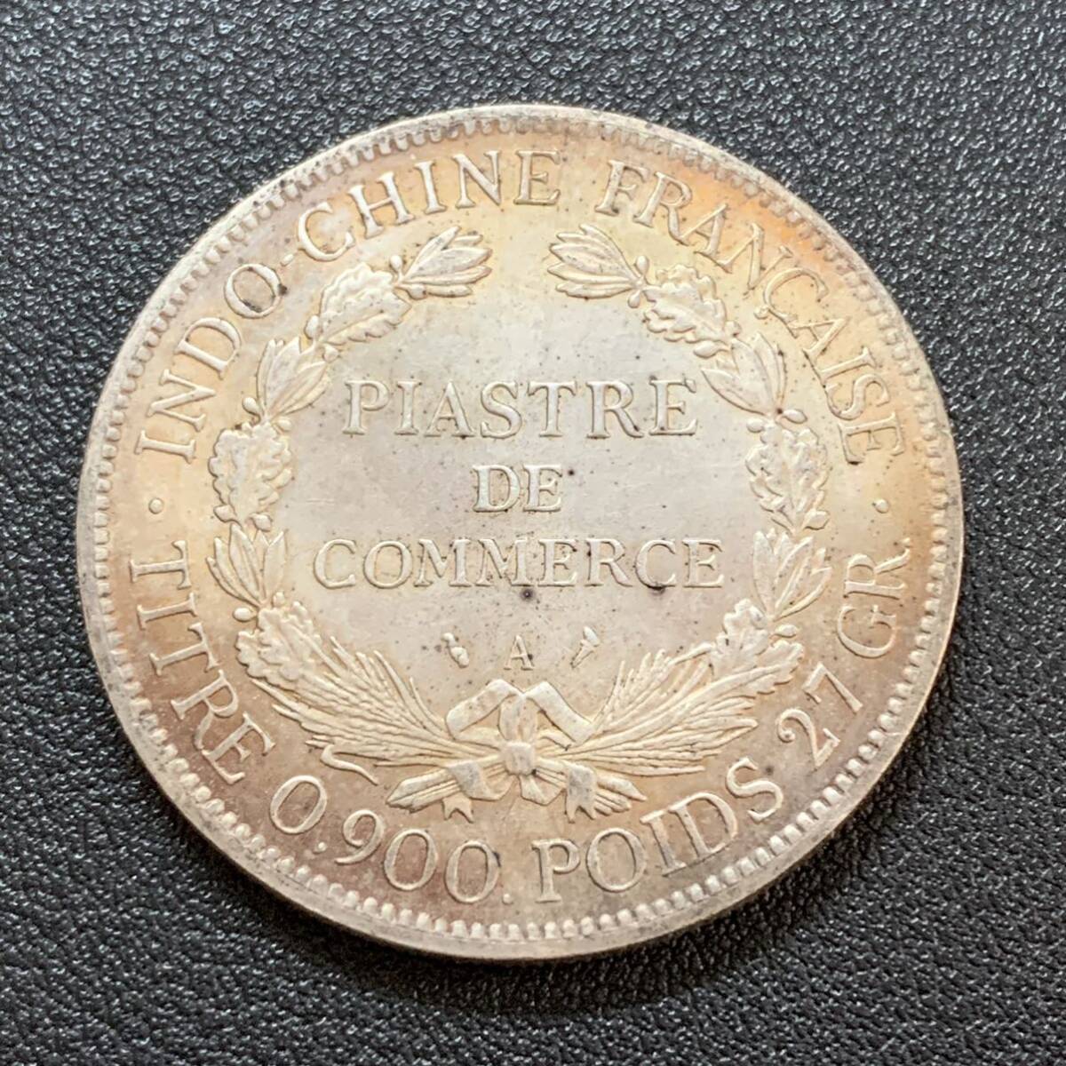 銀貨 古銭 フランス領インドシナドル 1899年 自由の女神デザイン コイン 硬貨 の画像2