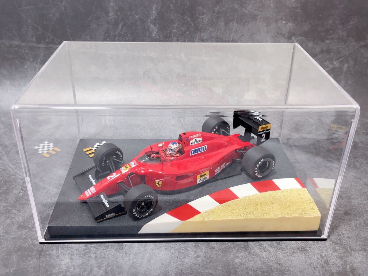 エグゾト GPC97102 1/18 フェラーリ 641/2 ポルトガルGP 1990 Exoto Ferrari #2 ナイジェル・マンセル　フィギュア付き　京商_画像1