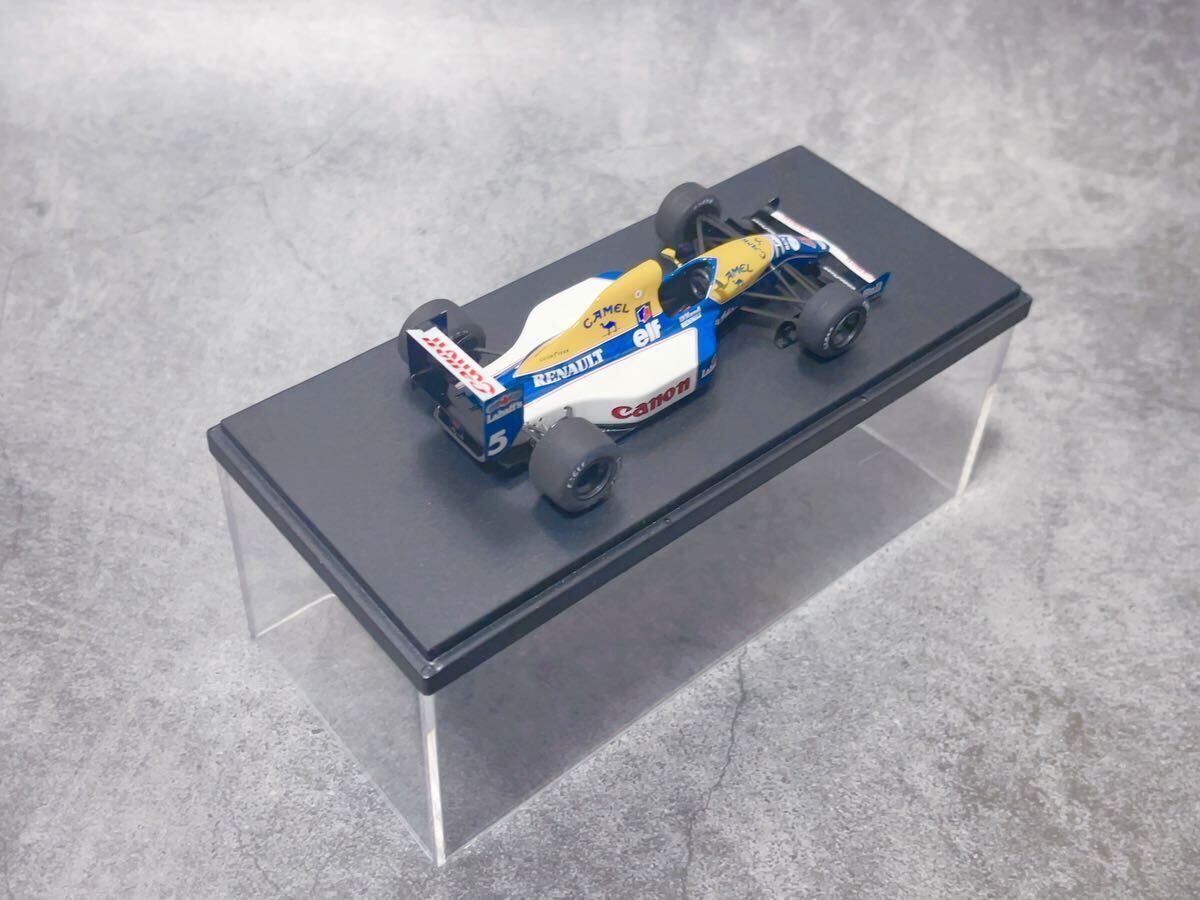 Tameo 1/43 タメオ　FW14B 完成品No.5 1992 Williams Renault ウィリアムズ ルノー　WINNER 優勝 関: EXOTO エクゾト　BBR MAKE UP 1/18_画像4