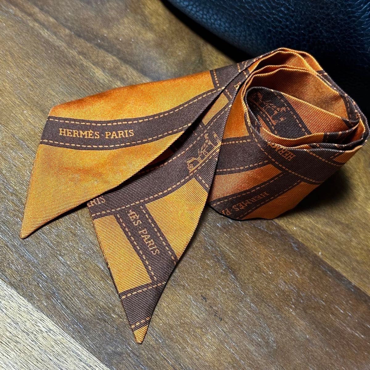 未使用 エルメス HERMES スカーフ ツイリー ボルデュック 未使用 エルメス HERMES スカーフ ツイリー ボルデュック