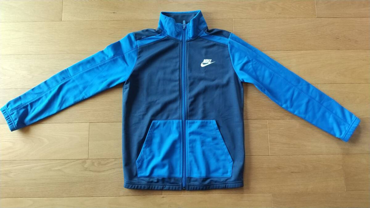 NIKE Nike * jersey top and bottom set * size boys M*145cm* Kids jersey *