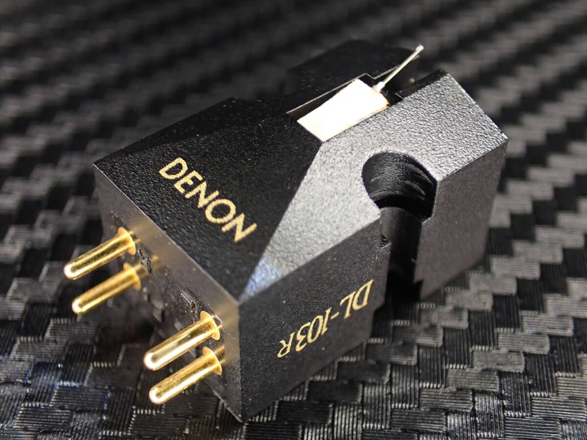 DENON DL-103R Boron + ラインコンタクト換装 防振対策 ダストカバー新規_画像1