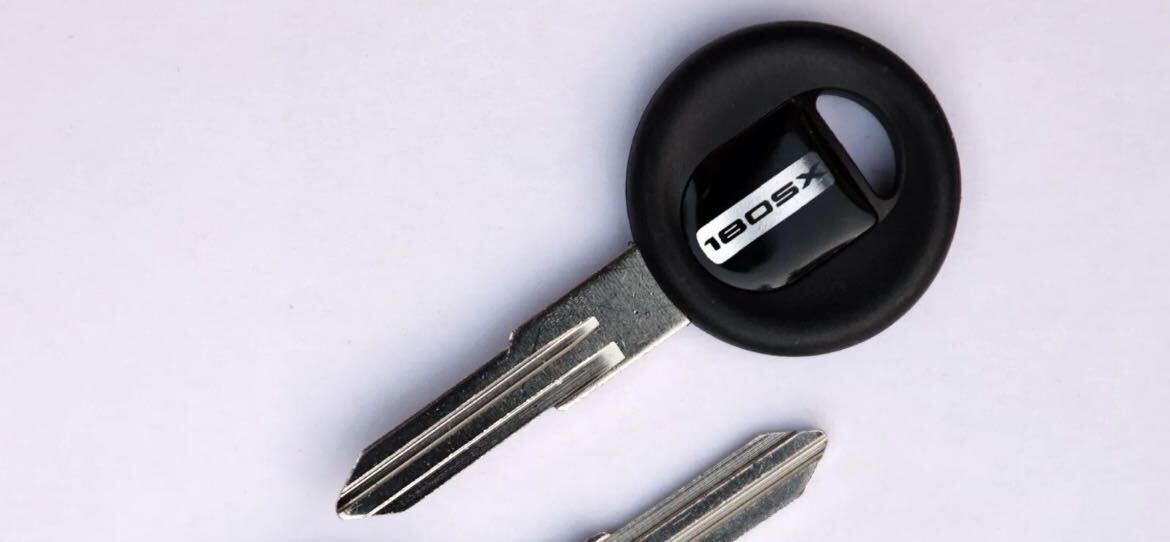  new goods 180sx 180SX NISSAN S13 RPS13 SILVIA Silvia Silvia s13 original key blank key unused goods spare key key