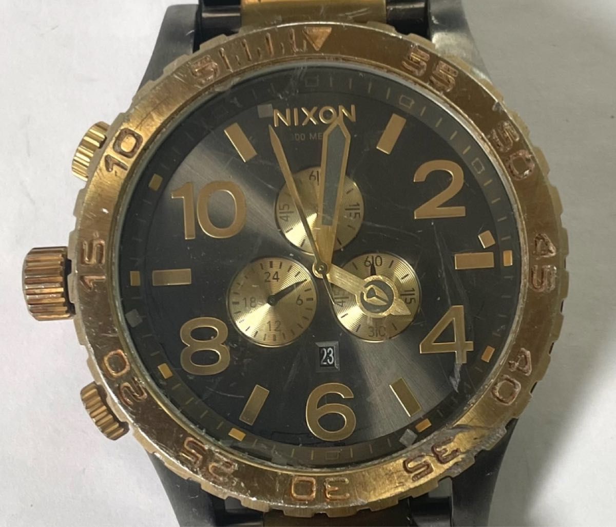 Nixon ニクソン 腕時計 51-30ジャンク電池切れ