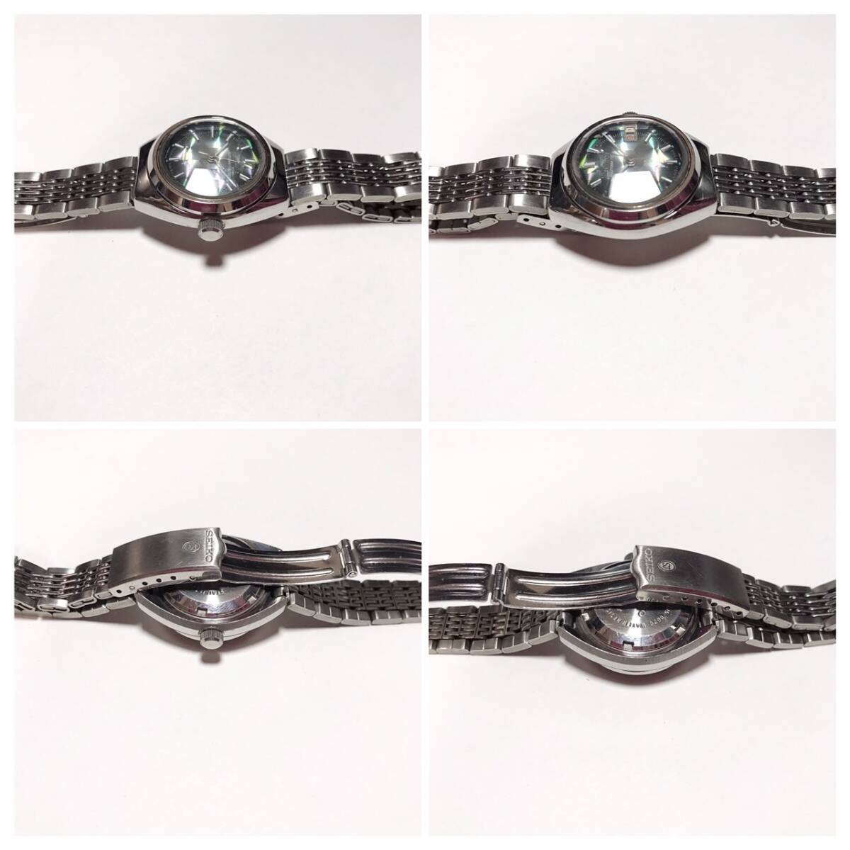 【1円】 時計 SEIKO セイコー 17 JEWELS 17石 2205-0620 AUTOMATIC 自動巻き 3針 デイト ラウンド 腕時計 ウォッチ 不動品 ジャンク品_画像5