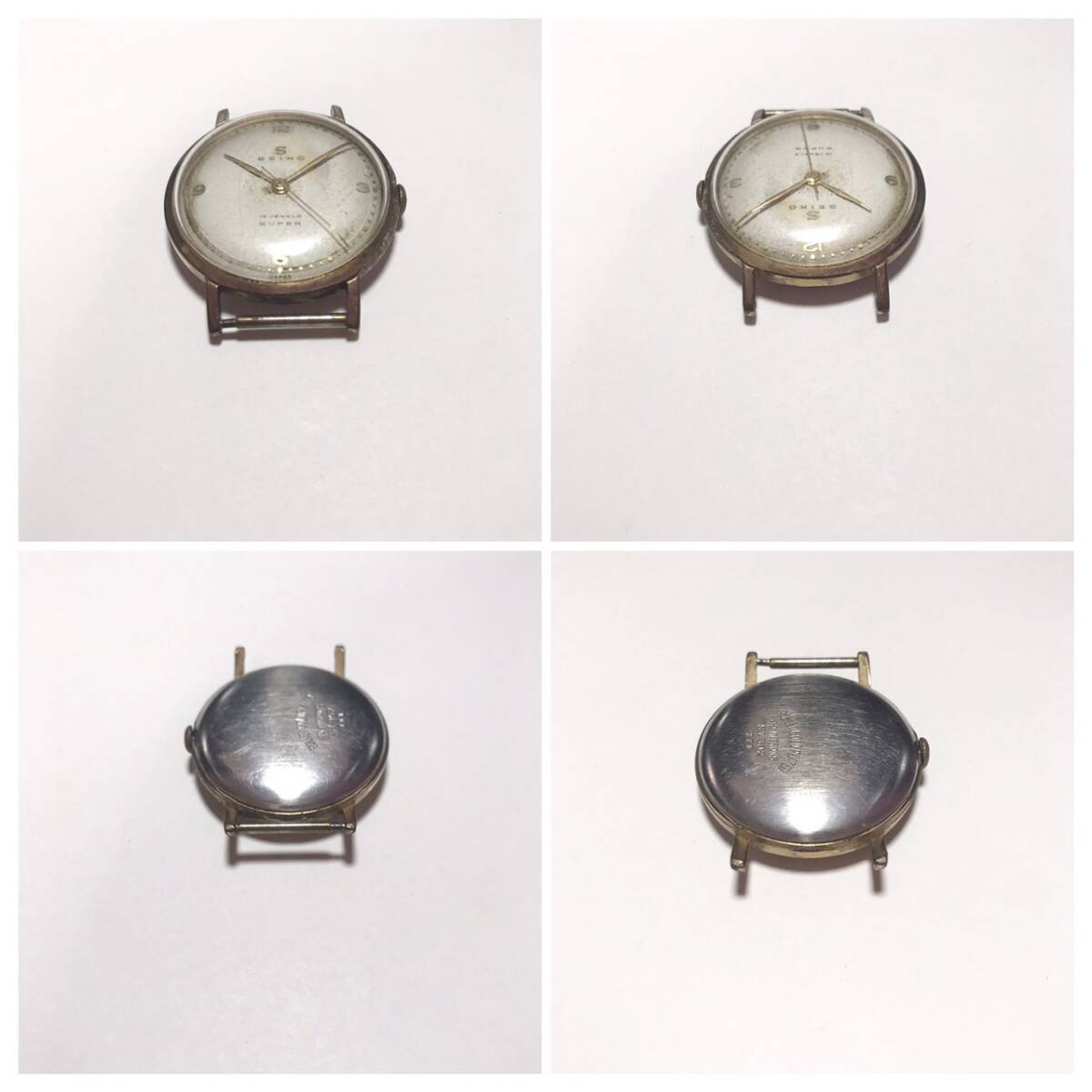 【1円】 時計 SEIKO セイコー 18 JEWELS 18石 SUPER スーパー Sマーク 51302 223 手巻き 機械式 3針 ラウンド 腕時計 ウォッチ 稼働品の画像3